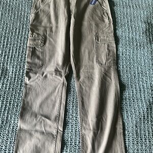 Northcrest Relaxed Fit Cargo Pants 34x32 Granite Gray NWT